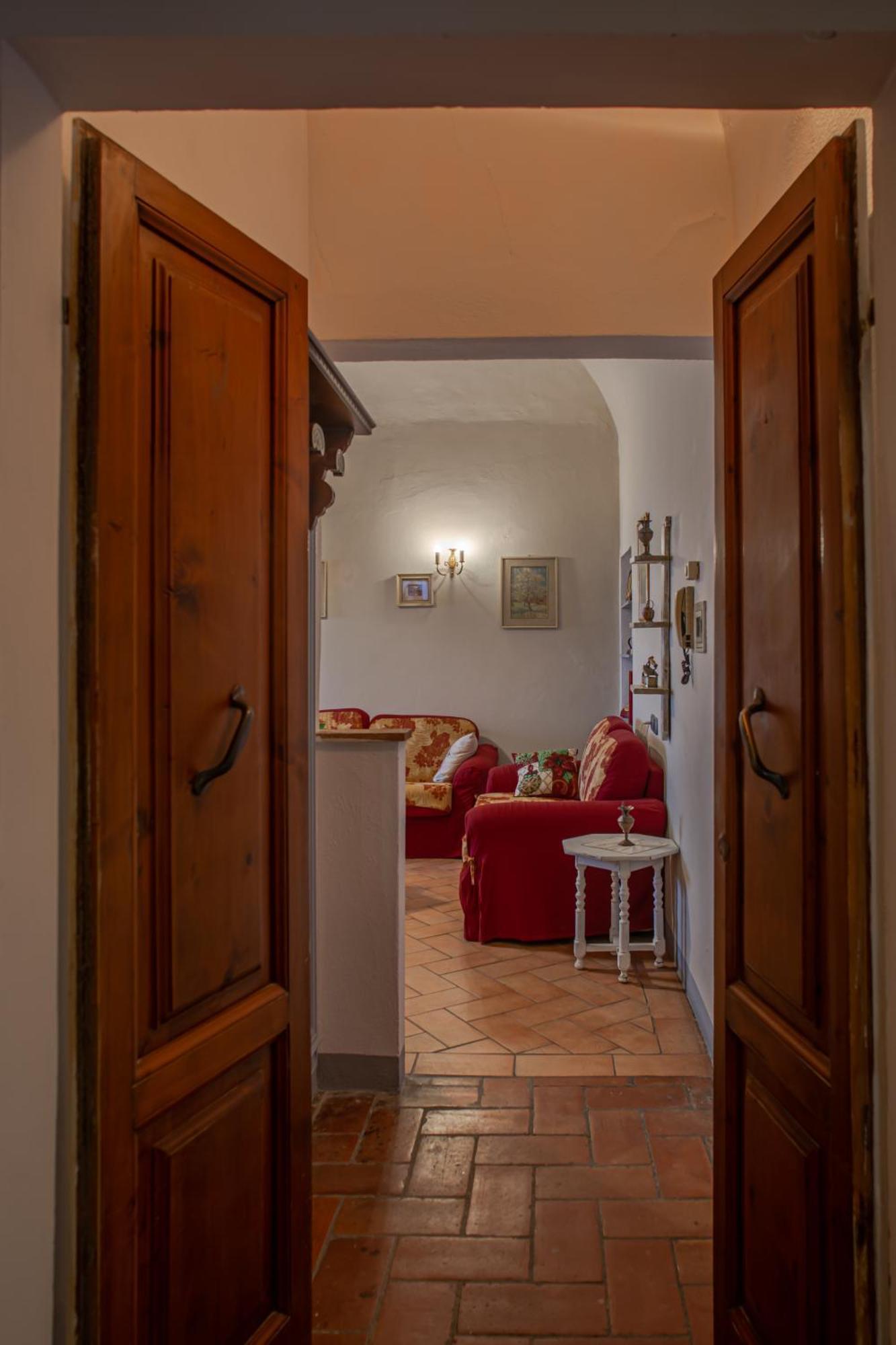Apartmán Casa Il Castello Gambassi Terme Exteriér fotografie